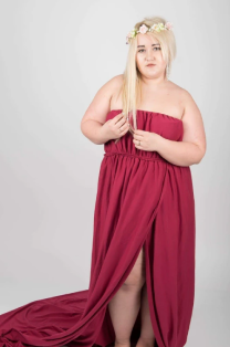 Pani Anja przed metamorfozą